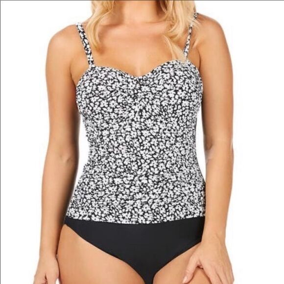Leilani Floral Print Solstice One Piece Size - Picture 1 of 13